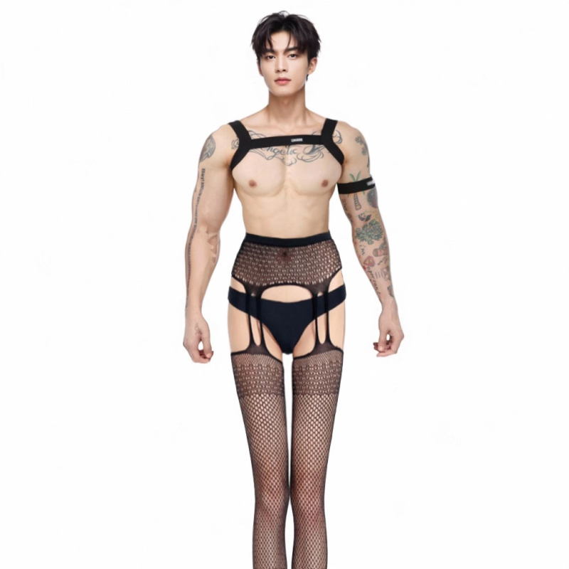 Férfi velúr harisnyanadrág, vékony, egyszínű, láthatatlan és csúszásmentes, poliészter 70–80%