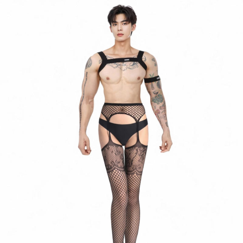 Férfi velúr harisnyanadrág, vékony, egyszínű, láthatatlan és csúszásmentes, poliészter 70–80%