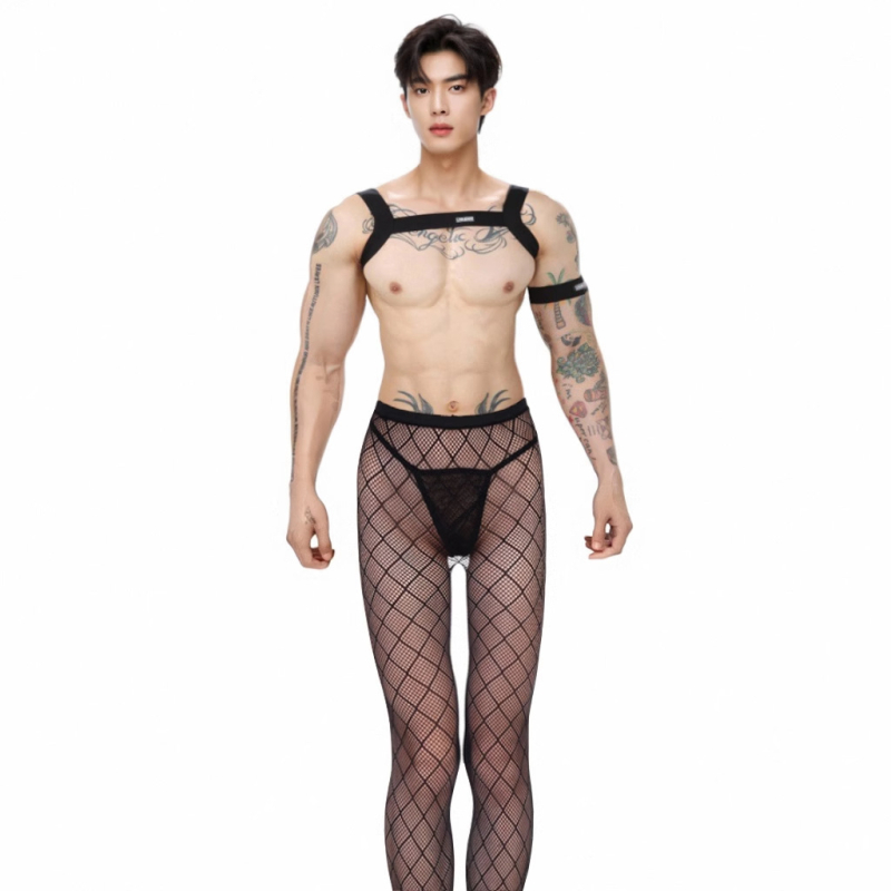 Férfi velúr harisnyanadrág, vékony, egyszínű, láthatatlan és csúszásmentes, poliészter 70–80%