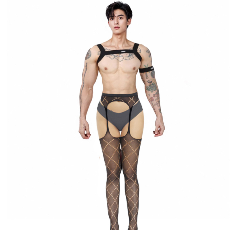 Férfi velúr harisnyanadrág, vékony, egyszínű, láthatatlan és csúszásmentes, poliészter 70–80%