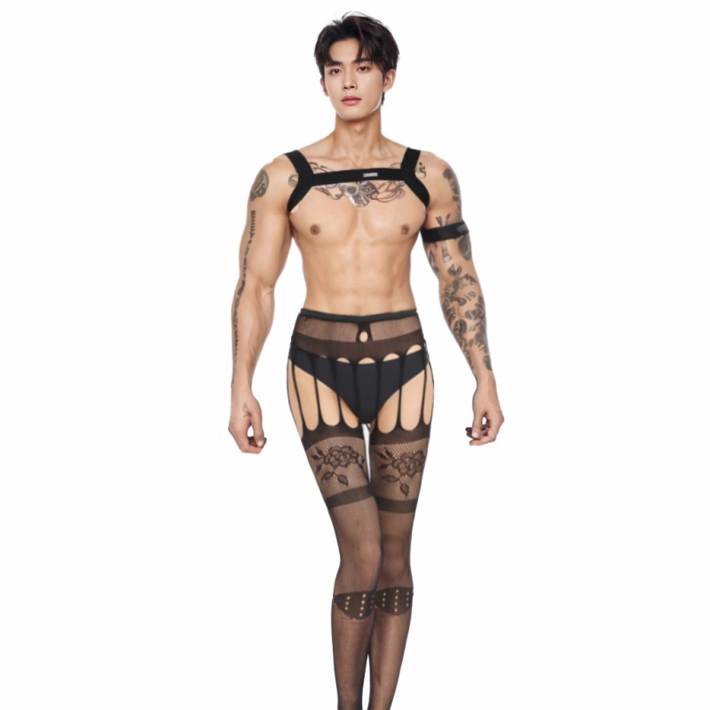 Férfi velúr harisnyanadrág, vékony, egyszínű, láthatatlan és csúszásmentes, poliészter 70–80%