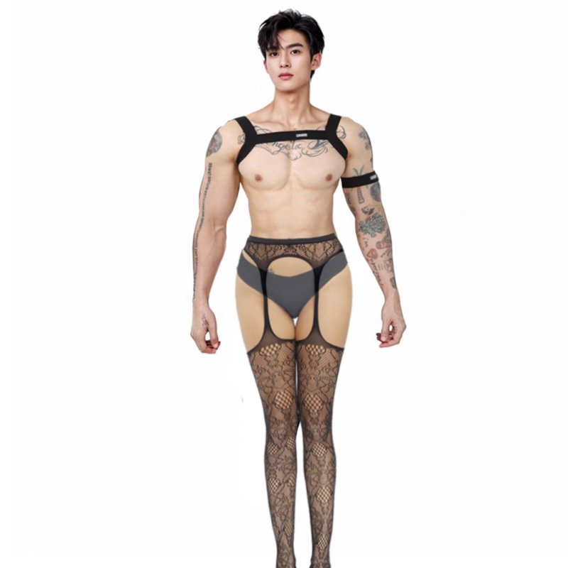 Férfi velúr harisnyanadrág, vékony, egyszínű, láthatatlan és csúszásmentes, poliészter 70–80%