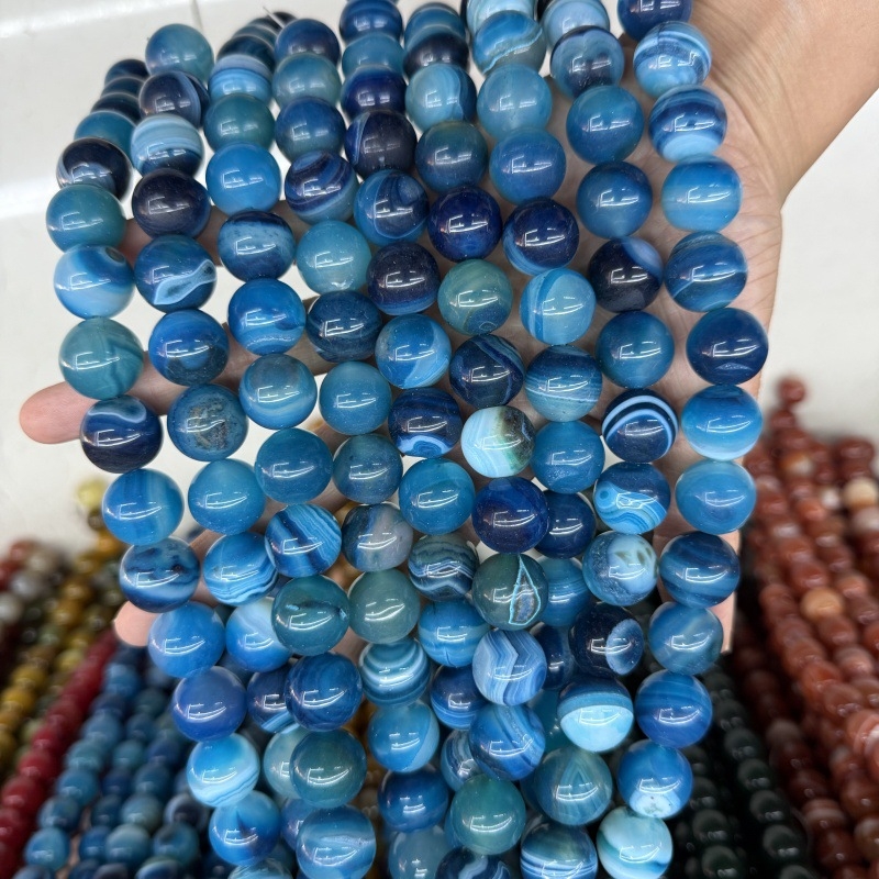 Χάντρες από φυσική πέτρα – γυαλισμένες, σχήμα Old-Type μήλου, μοτίβο Totem, κωδικός Mj250708-321