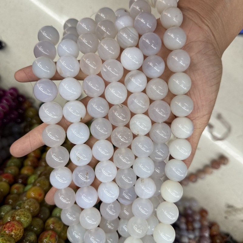 Χάντρες από φυσική πέτρα – γυαλισμένες, σχήμα Old-Type μήλου, μοτίβο Totem, κωδικός Mj250708-321