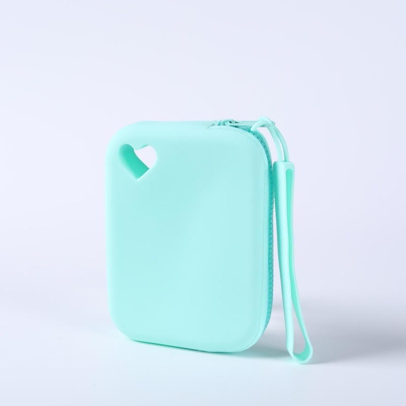 Silikon utazó tároló kocka alakú — többfunkciós szervező, modell 0027