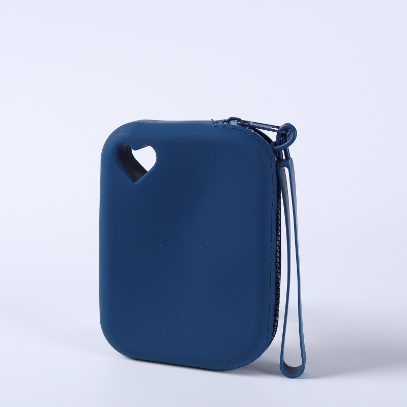 Silikon utazó tároló kocka alakú — többfunkciós szervező, modell 0027