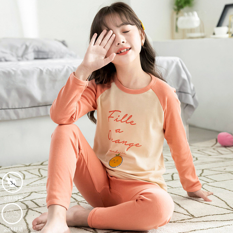 Σετ θερμικού εσωρούχου για κορίτσια, 100% βαμβάκι, για άνοιξη, φθινόπωρο και χειμώνα, διατηρεί τη ζεστασιά, για ηλικίες 8+ ετών (ύψος 140 cm+)