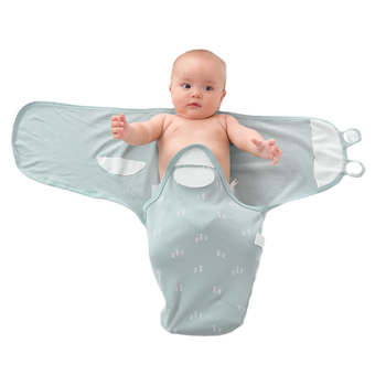 Υπνόσακος μωρού σε στυλ κουκούλι από 100% βαμβάκι, επένδυση από βαμβάκι, μήκος 75 εκ, για ηλικίες 0–1 έτους, τεσσάρων εποχών, με σχέδιο καρτούν, πλένεται