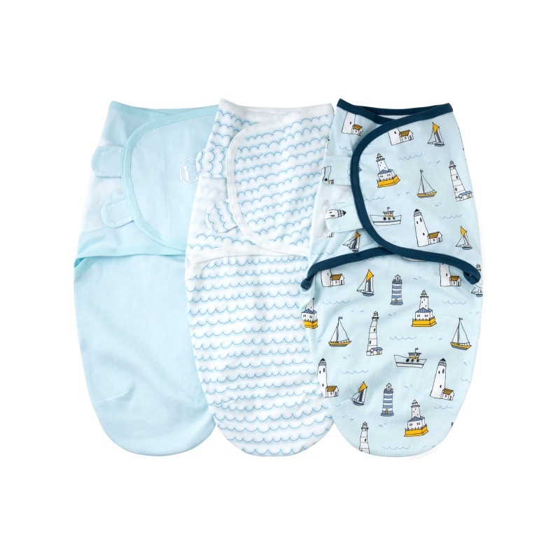 Υπνόσακος μωρού σε στυλ κουκούλι από 100% βαμβάκι, επένδυση από βαμβάκι, μήκος 75 εκ, για ηλικίες 0–1 έτους, τεσσάρων εποχών, με σχέδιο καρτούν, πλένεται