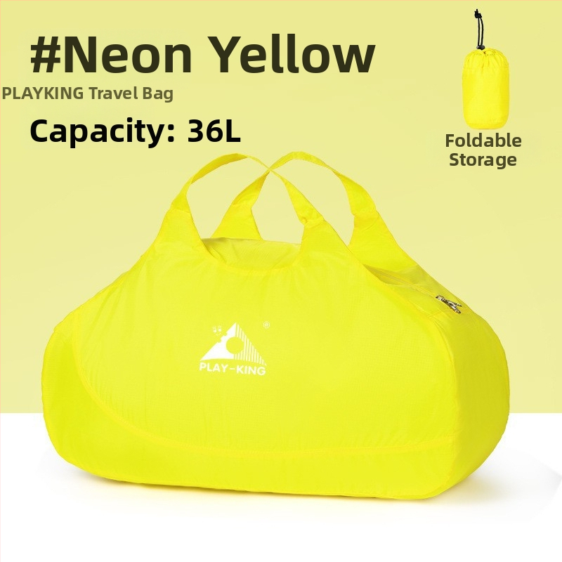 Unisex υπερ-ελαφριά πτυσσόμενη ταξιδιωτική Duffel τσάντα, 36–55L, πολυεστέρας