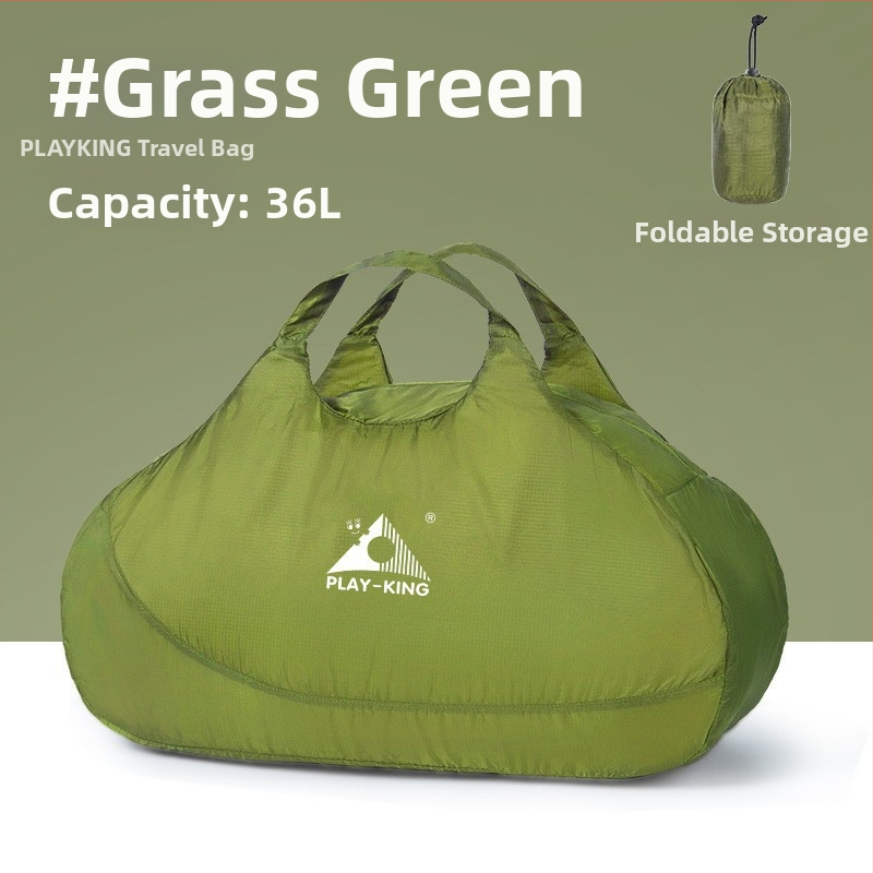 Unisex υπερ-ελαφριά πτυσσόμενη ταξιδιωτική Duffel τσάντα, 36–55L, πολυεστέρας