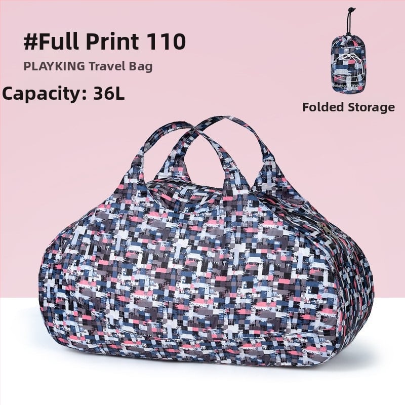 Unisex υπερ-ελαφριά πτυσσόμενη ταξιδιωτική Duffel τσάντα, 36–55L, πολυεστέρας