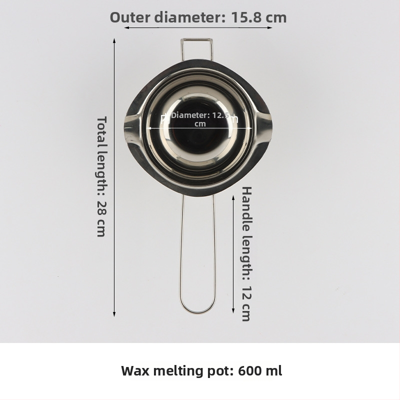 Mingmens aromaterápiás gyertya készítő készlet — kézműves eszközök indukciós főzőfelülettel, viasz fazékkal és hőmérővel