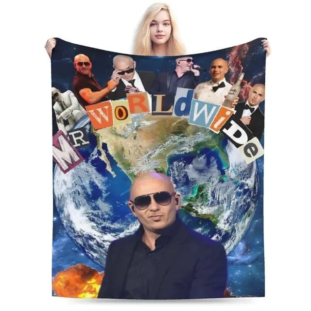 Cuvertură cu imprimeu litere, poliester moale, stil european-american, primăvară și toamnă, micșorare 2–4%, personalizare disponibilă