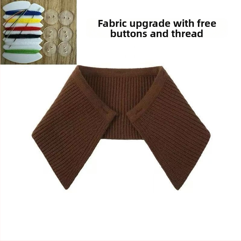 Shatongman Gyerekeknek Levehető Ríbben Négyzet Gallér Tollas Díszítéssel, Koreai Stílusú Nagy Gallér, Meleg, Foltmentes, Poliészter Külső és Poliészter Belső, 2025 Tavasz