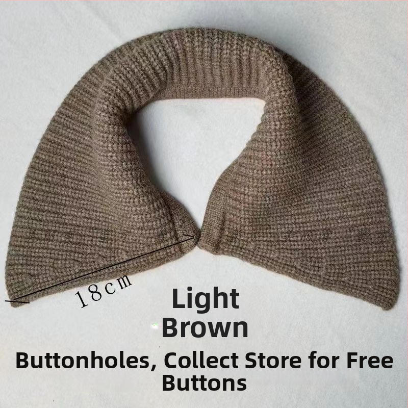 Shatongman Gyerekeknek Levehető Ríbben Négyzet Gallér Tollas Díszítéssel, Koreai Stílusú Nagy Gallér, Meleg, Foltmentes, Poliészter Külső és Poliészter Belső, 2025 Tavasz