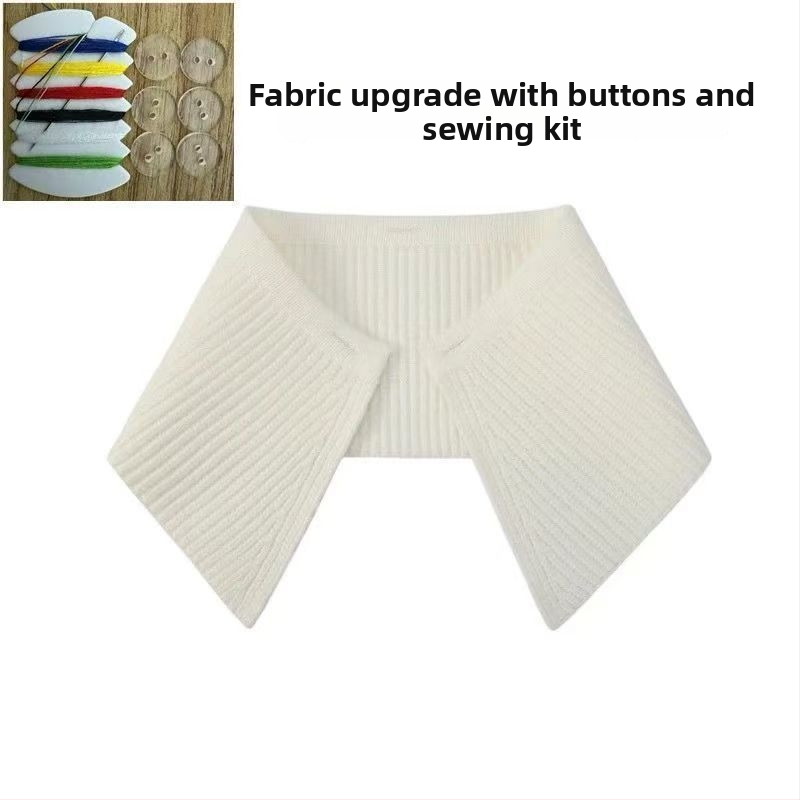 Shatongman Gyerekeknek Levehető Ríbben Négyzet Gallér Tollas Díszítéssel, Koreai Stílusú Nagy Gallér, Meleg, Foltmentes, Poliészter Külső és Poliészter Belső, 2025 Tavasz