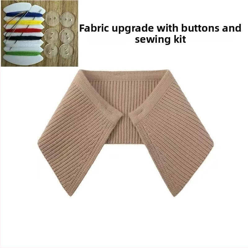 Shatongman Gyerekeknek Levehető Ríbben Négyzet Gallér Tollas Díszítéssel, Koreai Stílusú Nagy Gallér, Meleg, Foltmentes, Poliészter Külső és Poliészter Belső, 2025 Tavasz