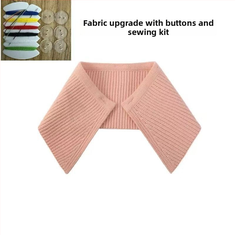 Shatongman Gyerekeknek Levehető Ríbben Négyzet Gallér Tollas Díszítéssel, Koreai Stílusú Nagy Gallér, Meleg, Foltmentes, Poliészter Külső és Poliészter Belső, 2025 Tavasz