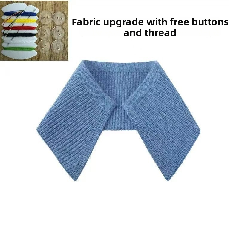 Shatongman Gyerekeknek Levehető Ríbben Négyzet Gallér Tollas Díszítéssel, Koreai Stílusú Nagy Gallér, Meleg, Foltmentes, Poliészter Külső és Poliészter Belső, 2025 Tavasz