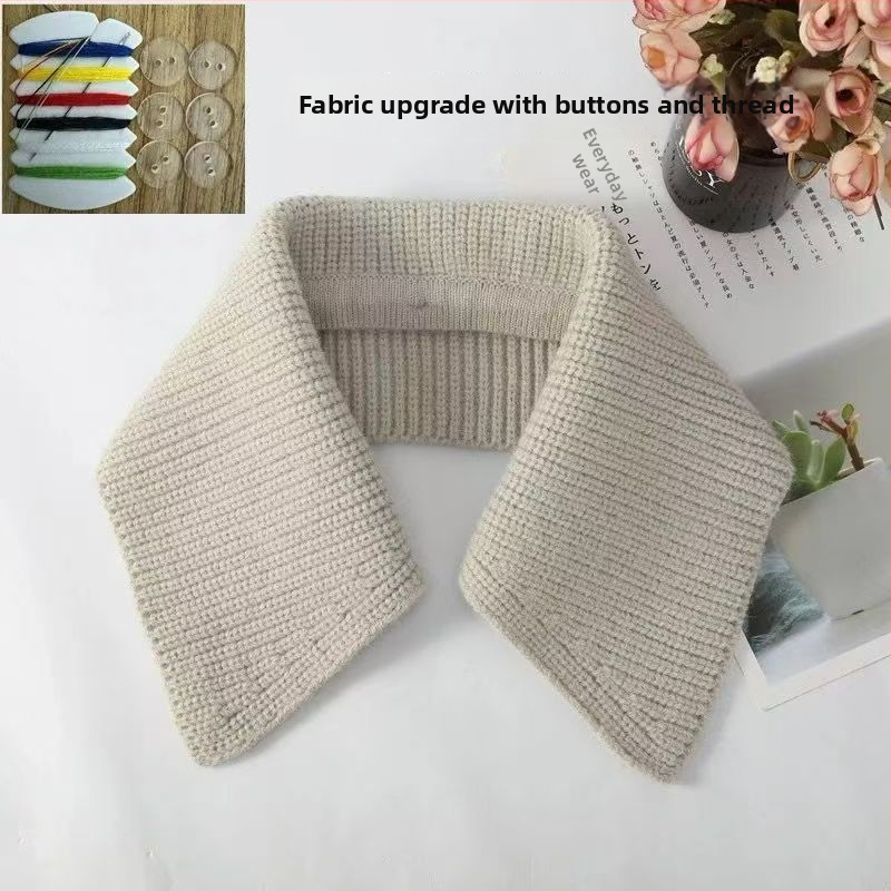 Shatongman Gyerekeknek Levehető Ríbben Négyzet Gallér Tollas Díszítéssel, Koreai Stílusú Nagy Gallér, Meleg, Foltmentes, Poliészter Külső és Poliészter Belső, 2025 Tavasz