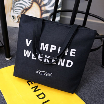 Cipzáras vászontáska, Oxford anyagból, uniszex, horizontálisan négyszögletes forma, cipzáras zseb, puha