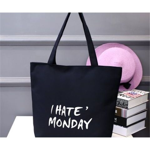 Cipzáras vászontáska, Oxford anyagból, uniszex, horizontálisan négyszögletes forma, cipzáras zseb, puha