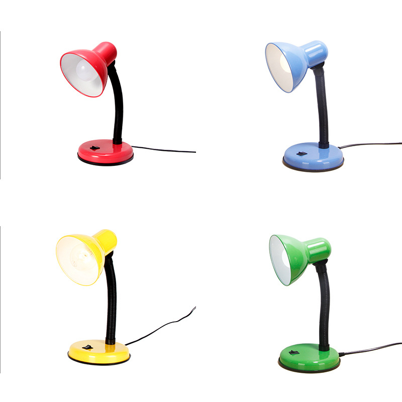 Φωτιστικό γραφείου με προστασία ματιών и θήκη για στυλό (CRI ≥95; μεταλλικό σκιάδιο; ευφυής έλεγχος; 220V; κουμπί διακόπτης)