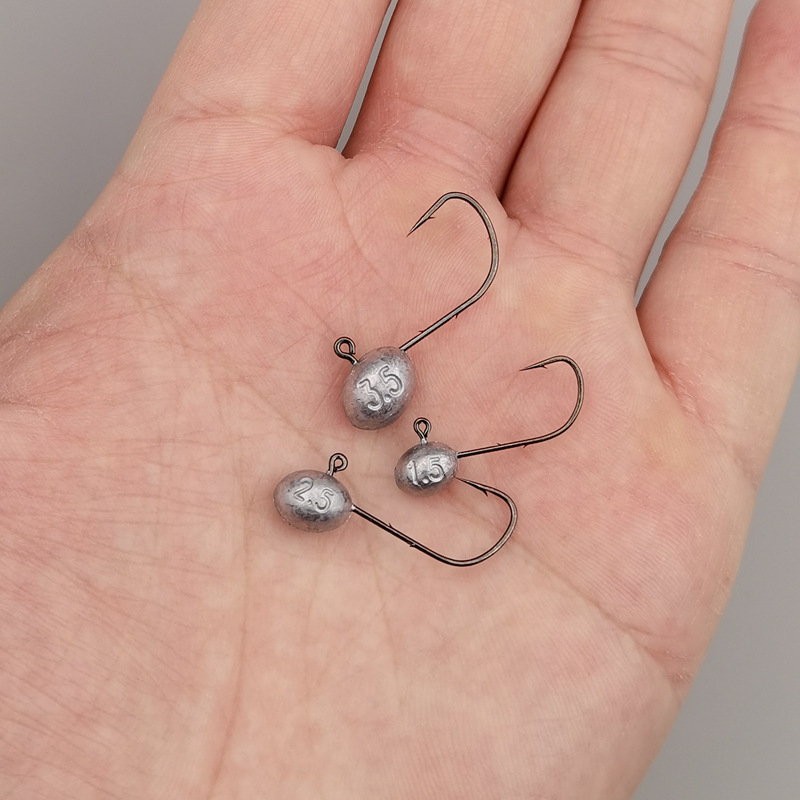 Cârlig cu cap de plumb, nădire micro, momeală moale întărită, pentru pescuit în cursurile râurilor