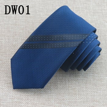 Muška pamučna kravata s geometrijskim uzorkom, Jacquard, tip strelice, casual.