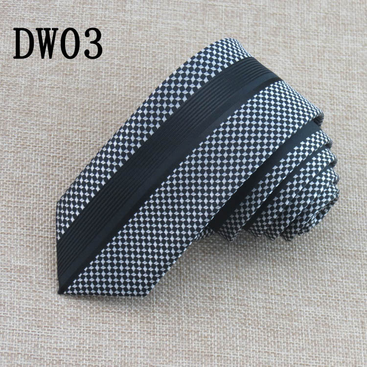 Muška pamučna kravata s geometrijskim uzorkom, Jacquard, tip strelice, casual.