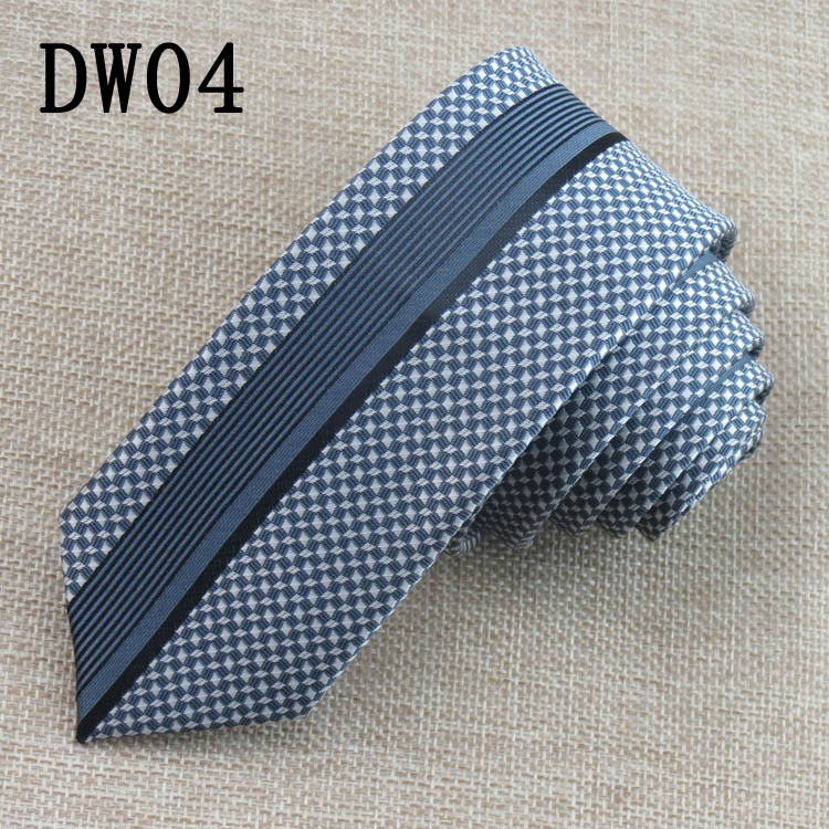 Muška pamučna kravata s geometrijskim uzorkom, Jacquard, tip strelice, casual.