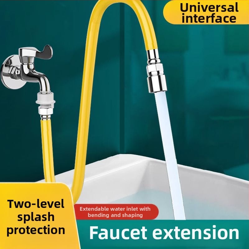 Rozšírenie batériového kohútika do kúpeľne, nerezová oceľ, rýchle zapojenie, elektroplating povrchová úprava, ovládanie jednou alebo dvoma rukami, 0–100°C