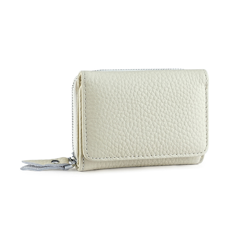 Portofel RFID - Piele naturală, primul strat de piele de vițel; stil urban simplu; model KB100; protecție RFID anti-fraudă