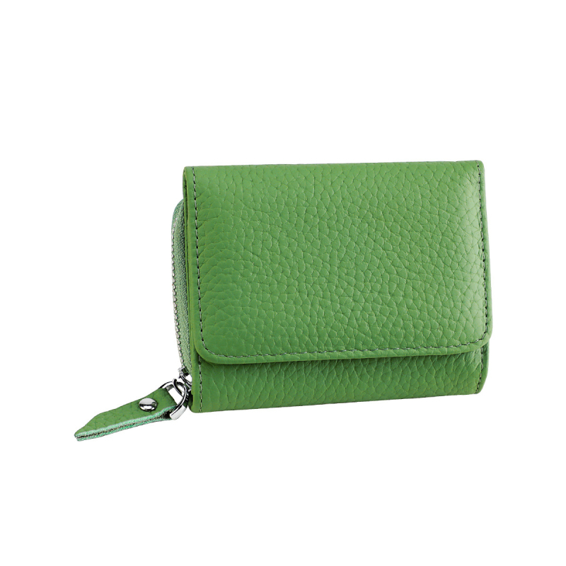 Portofel RFID - Piele naturală, primul strat de piele de vițel; stil urban simplu; model KB100; protecție RFID anti-fraudă