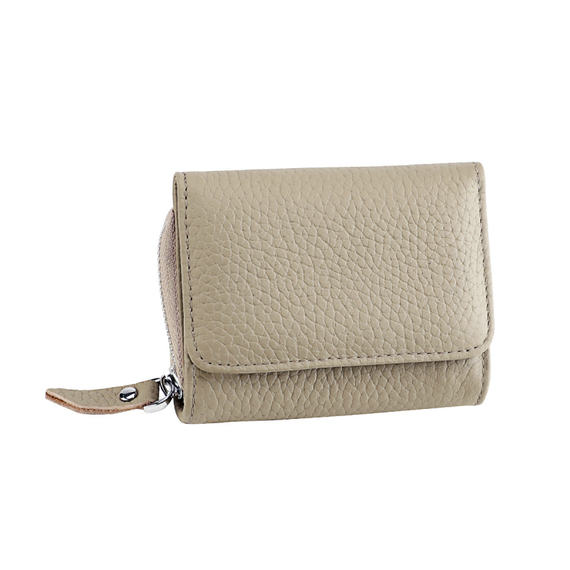 Portofel RFID - Piele naturală, primul strat de piele de vițel; stil urban simplu; model KB100; protecție RFID anti-fraudă