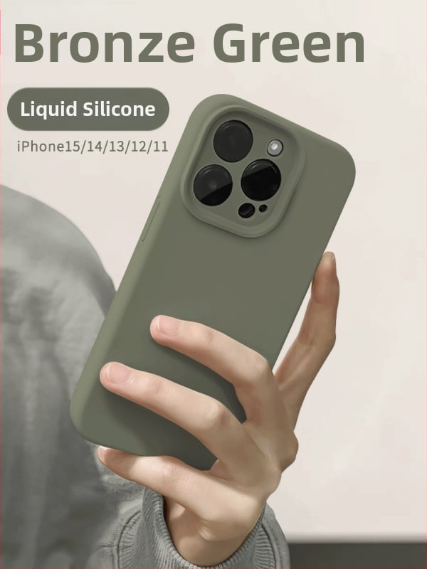 Carcasă iPhone din silicon lichid, acoperire completă, finisaj mat, protecție la căderi, anti-amprente; Compatibil cu iPhone 12/12 Pro/12 Pro Max/13/13 Pro/13 Pro Max/14/14 Pro/14 Pro Max