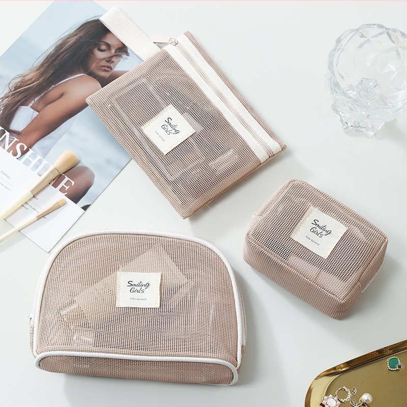 Maixing kozmetická taška, Teslin materiál, kubický tvar, priedušná, ultra ľahká, model Tsl20250901