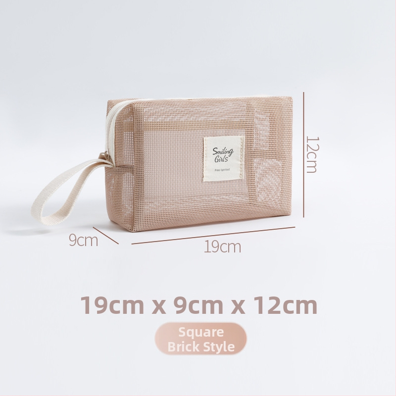 Maixing kozmetikai táska, Teslin anyag, kubikus alakú, légáteresztő, ultra könnyű, modell Tsl20250901