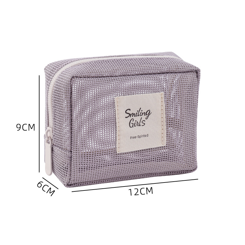 Maixing kozmetikai táska, Teslin anyag, kubikus alakú, légáteresztő, ultra könnyű, modell Tsl20250901
