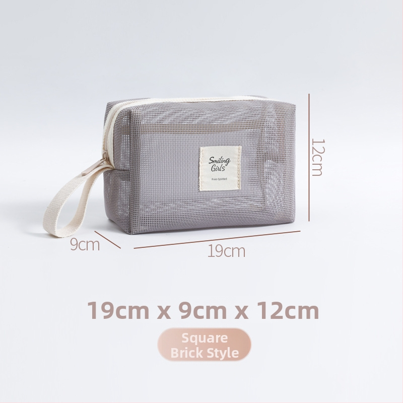 Maixing kozmetikai táska, Teslin anyag, kubikus alakú, légáteresztő, ultra könnyű, modell Tsl20250901