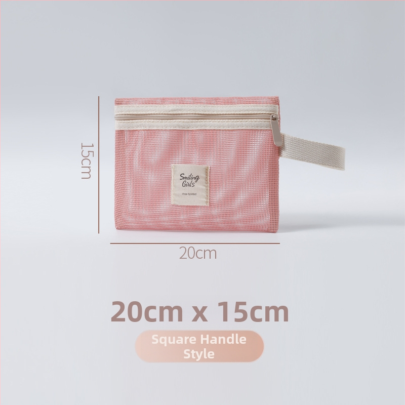 Maixing kozmetikai táska, Teslin anyag, kubikus alakú, légáteresztő, ultra könnyű, modell Tsl20250901