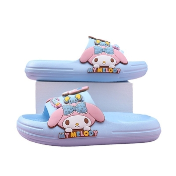 Детски EVA джапанки с карикатурен принт, противохлъзгаща се мека подметка, летни домашни обувки за деца на възраст 4–16 години