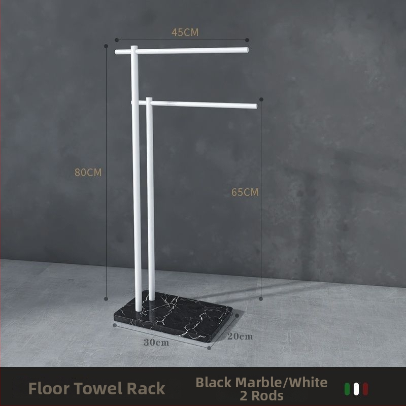 Suport de prosoape de podea din fier, stil chinezesc nou, certificare Watermarks, origine China, certificat nr. 1