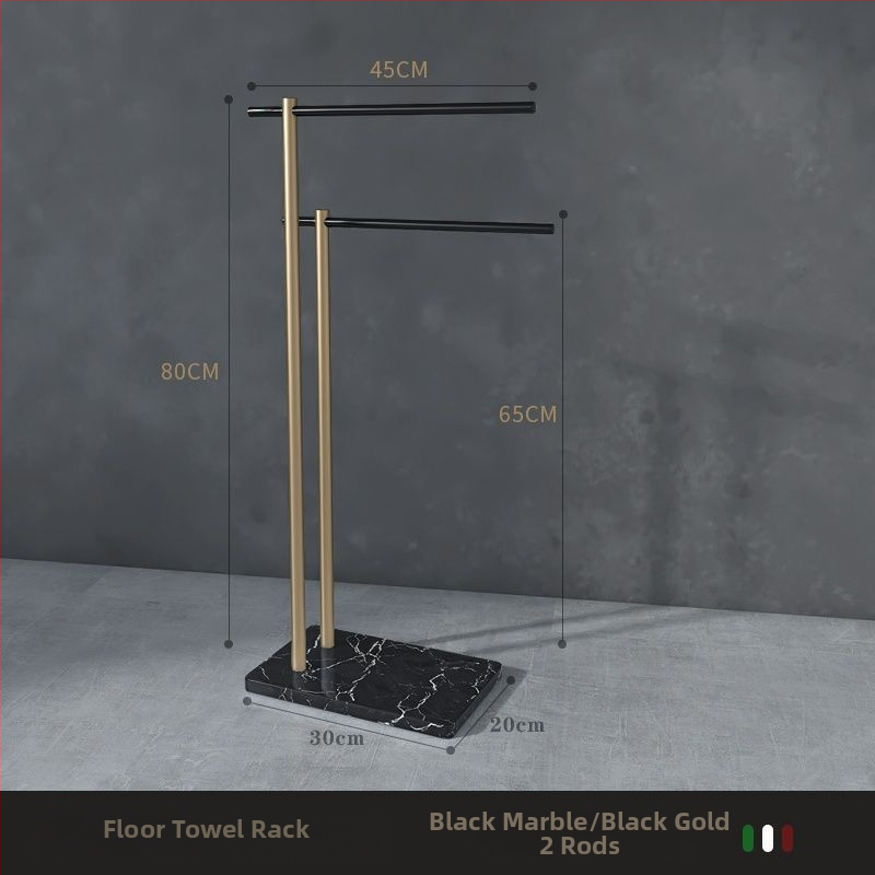 Suport de prosoape de podea din fier, stil chinezesc nou, certificare Watermarks, origine China, certificat nr. 1