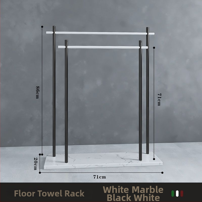 Suport de prosoape de podea din fier, stil chinezesc nou, certificare Watermarks, origine China, certificat nr. 1