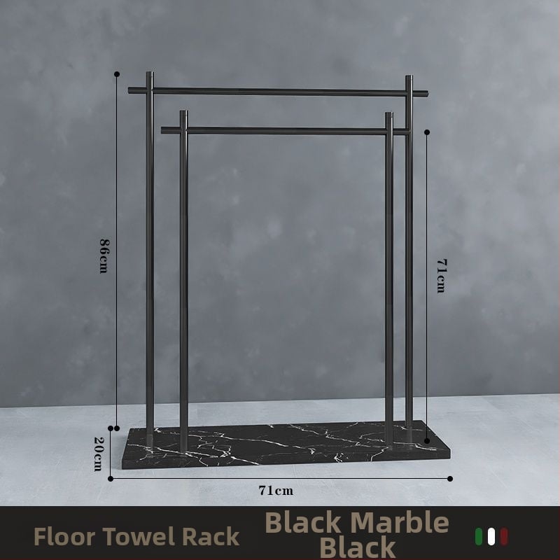 Suport de prosoape de podea din fier, stil chinezesc nou, certificare Watermarks, origine China, certificat nr. 1