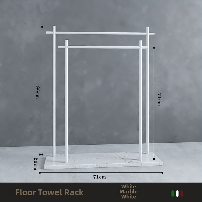 Suport de prosoape de podea din fier, stil chinezesc nou, certificare Watermarks, origine China, certificat nr. 1