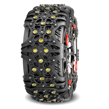 Lanț de zăpadă din cauciuc, anti-derapant, pentru mașini, SUV, microbuze și MPV, universal pentru anvelope 165-285, greutate 4-7 kg