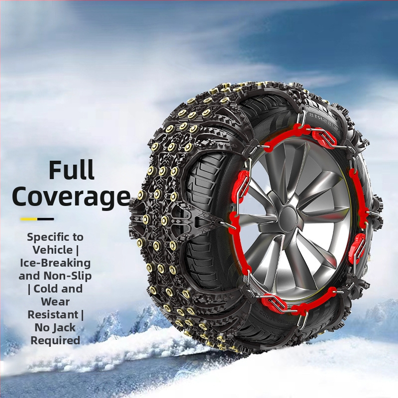 Lanțuri universale din cauciuc pentru anvelope, model Universal, potrivite pentru anvelope 145–275, greutate 2,9 kg